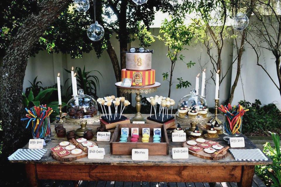 Harry Potter Candy Table